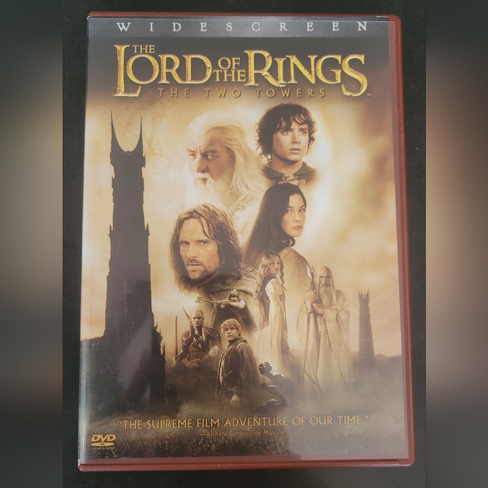 lord of the rings the two towers dvd